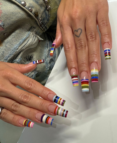 nail art trends 2026 stripes